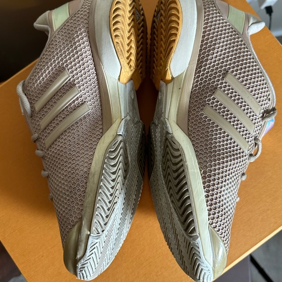 Adidas Stella McCartney Pink Barricade Sneakers/ sz 9.5 - Picture 5 of 16